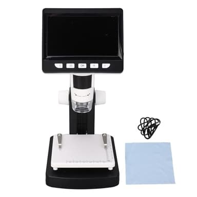 Digital Microscope, 1080P 2MP HD LCD Screen 50-1000X Magnifier Camera with 8 LED Lights, 32GB SD Card - Model DM4 Lite, for Circuit Board Inspection, Jewelry Examination - Image 9