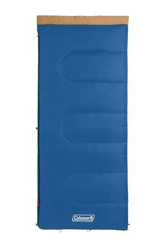 Coleman Brazos 20/30°F Adult Cool-Weather Sleeping Bag with No-Snag Zipper & Stuff Sack, Machine Washable - Image 7