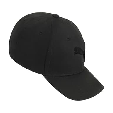 PUMA Men's Evercat Icon Snapback Cap, Black, One Size - Image 3