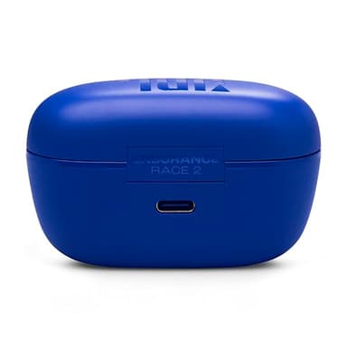 JBL Endurance Race 2 - Waterproof (IP68) Sports True Wireless Earbuds with 4 mics for Crisp, Clear Calls, Pure Bass Sound, 48Hrs of Playback, Plus Speed Charging & Active Noise Cancelling (Blue) - Image 6