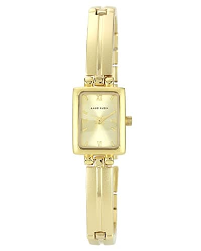 Anne Klein Women's Gold-Tone Bracelet Watch, 10/5404CHGB