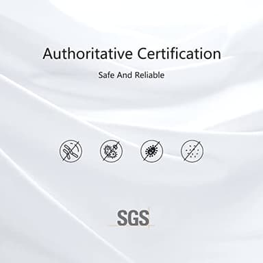 TEXARTIST Premium 2100 Series King Comforter All Season Breathable White Comforter Soft 4D Spiral Fiber Quilted Down Alternative Duvet Insert with Corner Tabs Luxury Hotel Style (90"x102") - Image 5