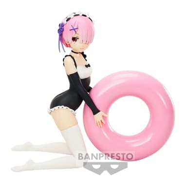 Banpresto - Re:Zero-Starting Life in Another World - Ram (Maid Style ver.), Bandai Spirits Celestial vivi Figure - Image 2