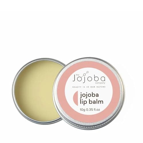 The Jojoba Company - 10g Natural Jojoba Lip Balm - Softens, Moisturises, Soothes Dry & Cracked Lips - Clinically Proven Results - Vegan - Image 1