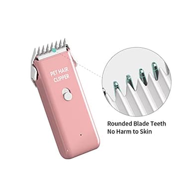 Dog Cat Home Hair Waterproof Clipper Portable Electric USB Rechargeable Pet Grooming Tools Low Noise Shaver Cordless Trimmer for Small and Large Pets - Image 4