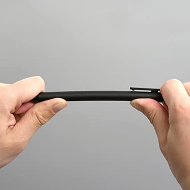 Kaco PURE Gel Pens 0.5mm Fine Point Black Ink 10 Count, Quick Dry Smooth Writing, Aesthetic Office Supplies Refillable Retractable - Image 7