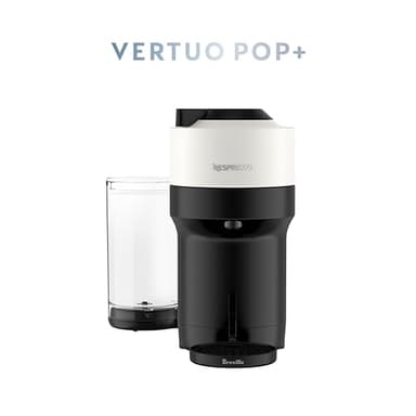 Nespresso Vertuo Pop+ Coffee and Espresso Maker by Breville, Coconut White - Image 2