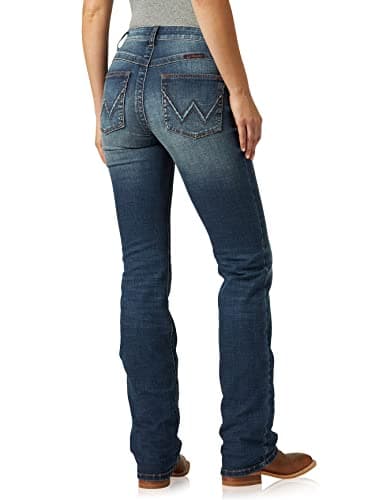 Wrangler Willow Mid Rise Performance Waist Boot Cut Ultimate Riding Jean, Rebecca, 5-38 - Image 3