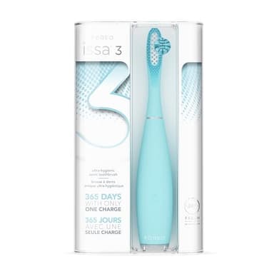 FOREO ISSA 3 Mint Rechargeable Electric Ultra-Hygienic Sonic Toothbrush with Silicone & PBT Polymer Bristles - Image 3