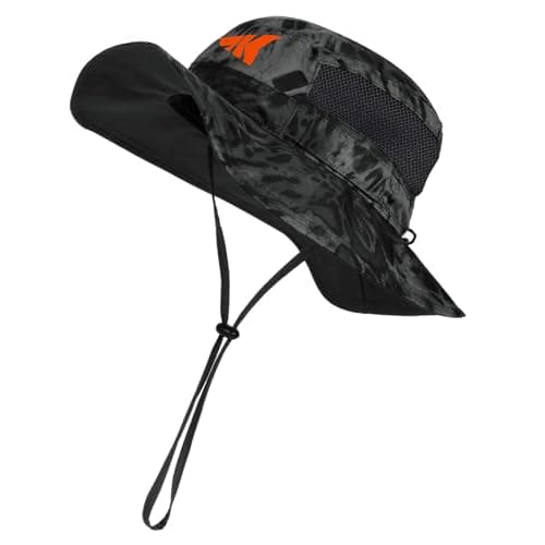 KastKing Sol Armis UPF 50 Boonie Hat - Sun Protection, Fishing, Beach & Hiking Hat, Blackout - Image 1