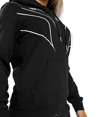 Venum Women's Standard UFC Fight Night 2.0 Replica Hoodie, Black, Small - Image 8