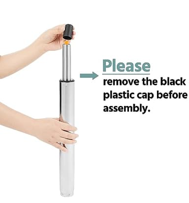 Yaheetech Bar Stools Set of 4, Island Chairs Shell Back, PU Leather Adjustable Barstools, Swivel Barstools with Footrest for Home Kitchen, Light Gray - Image 9