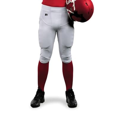 Russell Athletic Youth Beltless Football Pant, Black, 2XL - Image 4