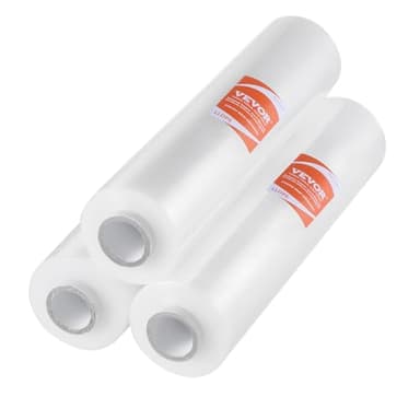 VEVOR Stretch Film, 15 inches x 1000 feet, 60 Gauge Industrial Strength Clear Durable Stretch Wrap Roll, Heavy Duty Shrink Film Stretch Wrap with Handles for Pallet Wrapping Shipping Moving, 3 Pack - Image 10