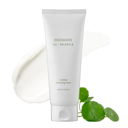 mixsoon Centella Cleansing Foam 5.07 fl oz/ 150ml,Low pH cleansing foam for soothing and moisturization - Image 1