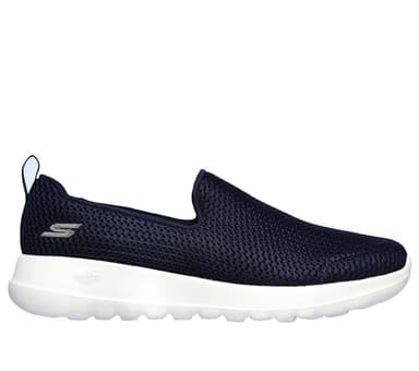 Skechers Women's Go Walk Joy Sneaker-5Gen Cushioning, Air-Cooled GOGA Mat, Breathable Mesh Upper Sneaker, Navy/White, 5 Wide - Image 3