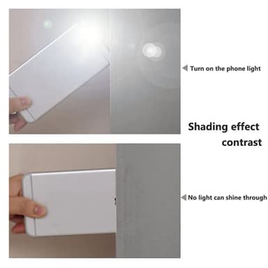 NICETOWN 100% Blackout Curtain with Black Liner, Thermal Insulated Full Blackout 2-Layer Lined Drape, Energy Efficiency Window Drapery for Bedroom (Silver Grey, 1 Panel, 42-inch W by 63-inch L) - Image 2