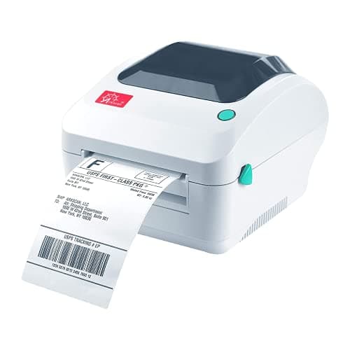 Arkscan 2054A Shipping Label Printer for Windows Mac Chromebook Android, Supports Amazon Ebay Paypal Etsy Shopify ShipStation Stamps UPS USPS FedEx DHL, Roll & Fanfold 4x6 Direct Thermal Label - Image 1