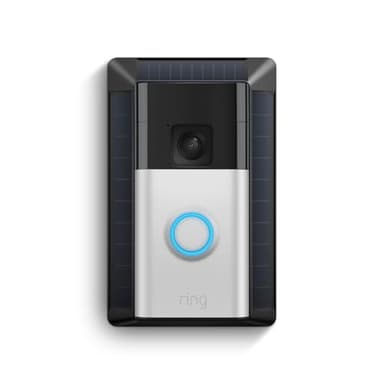 Ring Battery Doorbell, Solar, Head-to-Toe Video, Live View with Two-Way Talk, and Motion Detection & Alerts (2024 release), Satin Nickel - Image 1