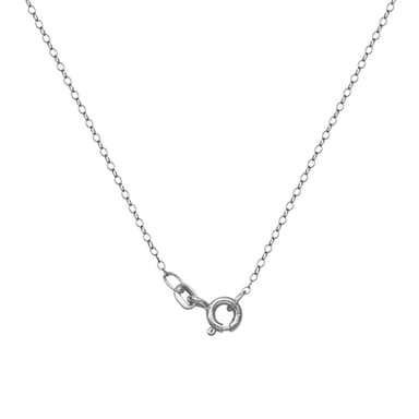 Amazon Essentials women Sterling Silver Genuine Sky Blue Topaz Butterfly Pendant Necklace, 18" (previously Amazon Collection) - Image 2