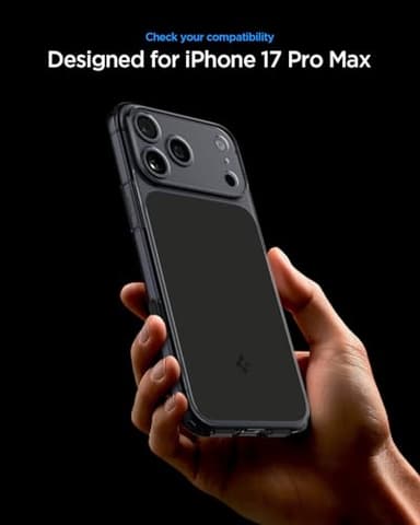 Spigen for iPhone 17 Pro Max Case, Ultra Hybrid T MagFit [Camera Control Button] [Compatible with Magsafe] - Matte Black - Image 2