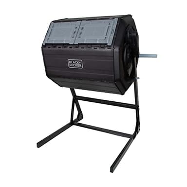 BLACK+DECKER 40-Gallon Dual Chamber Compost Tumbler Outdoor (BDSTGA9701) - Image 1