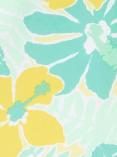 Simple Joys by Carter's Girls' 3-Piece Assorted Rashguard Sets, Yellow/Green, 12M - Image 3