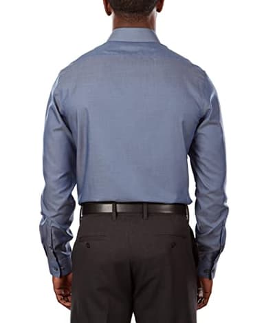 Calvin Klein Men's Dress Shirt Slim Fit Non Iron Herringbone - Image 2