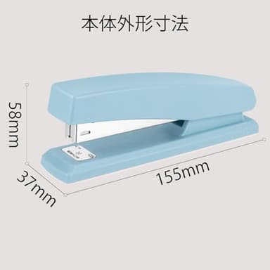 Deli Stapler, Desktop Stapler, Office Stapler, 25 Sheet Capacity, Includes 1000 Staples and Staple Remover, Blue - Image 3
