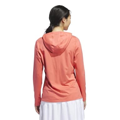 adidas Standard Women's Essentials Performance Hoodie, preloved Scarlet - Image 4