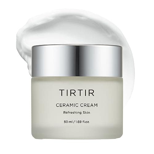 TIRTIR Natural Ceramide Cream | Deep moisturizer for Glass Skin, Polyglutamic acid, Centella Asiatica Extract, Skin barrier, Lightweight, Mild, Nature derived ingredients, Dry skin, Korean skincare - Image 1