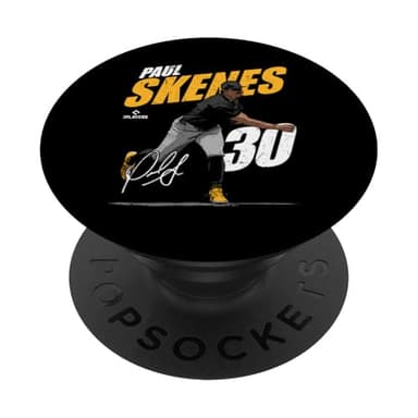 Paul Skenes | Pittsburgh Baseball Players | MLBPSK3001 PopSockets Adhesive PopGrip - Image 1