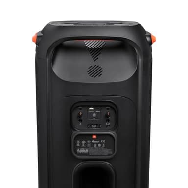 JBL PartyBox 710 -Party Speaker with Powerful Sound, Built-in Lights and Extra Deep Bass, IPX4 Splash Proof, App/Bluetooth Connectivity, Made for Everywhere a Handle Wheels (Black) - Image 7