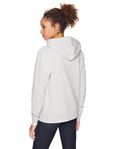 Amazon Essentials Women's Regular-Fit Fleece Pullover Hoodie (Available in Plus Size), Light Grey Heather, Large - Image 2