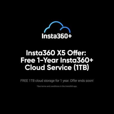 Insta360 X5 - Waterproof 8K 360° Action Camera, Leading Low Light, Invisible Selfie Stick Effect, Rugged and Replaceable Lens, 3-Hour Battery, Built-in Wind Guard, Stabilization, Triple AI Chip Design - Image 5