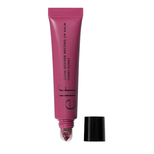 e.l.f. Glow Reviver Melting Lip Balm, Hydrating Tinted Lip Balm For A Glossy Finish & Soft, Supple Lips, Vegan & Cruelty-Free, Yummy Gummy - Image 1
