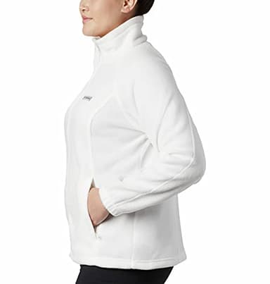Columbia Women's Benton Springs Full Zip, Sea Salt, X-Large - Image 9
