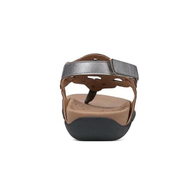 Rockport Women's Ridge Sling Sandal, Pewter, 10 M US - Image 5