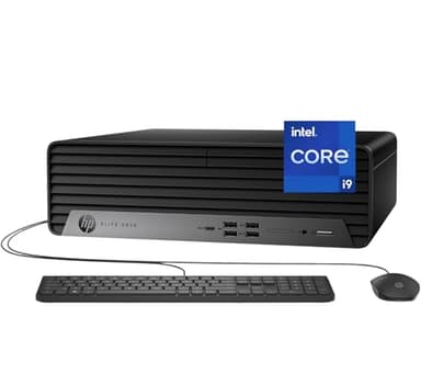 HP Elite 600 G9 SFF Desktop, Intel Core i9-12900K (16-Core, Up to 5.2GHz), 64GB DDR5 RAM, 2TB SSD, USB-C, Wi-Fi, HDMI/DP, Bluetooth, Win 11 Pro, Quiet, w/Keyboard & Mouse, Powerful Business PC - Image 1