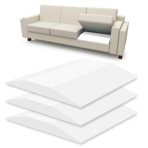 Tromlycs Sofa Couch Cushion Support for Sagging Seat Trapezoidal Furniture Seat Under Cushion Sag Repair Set of 3 - Image 1