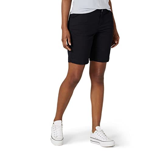 Lee Women's Legendary 9" Chino Bermuda Short Jet Black 10 - Image 1