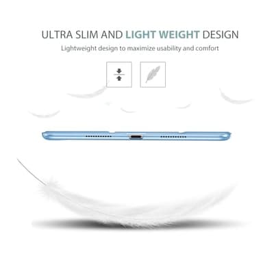 ProCase Smart Case for 10.5” iPad Air 3rd Generation 2019 / iPad Pro 2017, Slim Stand Cover with Translucent Frosted Back for iPad Air 3 -Newblue - Image 7