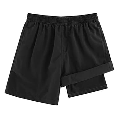 Cozople Bathing Suit for Teens Swimsuit Summer UPF Quick Dry Beach Board Shorts Stretchy Boxer Brief Liner Compression Swimming Shorts for Casual Sports Running Shorts - Image 1