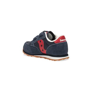 Saucony Unisex-child Baby Jazz Hook & Loop , NAVY/RED, 8 M - Image 4