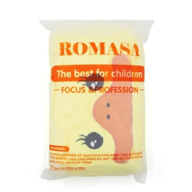 ROMASA Baby Bath Towel Ultra Soft Hooded Towel Highly Absorbent Bathrobe Blanket Toddlers Shower Gifts for Boys Girls- 27.5" x 55" (Yellow) - Image 7