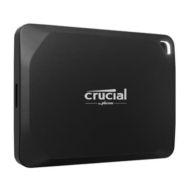 Crucial X10 Pro 2TB Portable SSD, Up to 2100MB/s Read, 2000MB/s Write, USB 3.2 USB-C, External Solid State Drive, Durable Storage for PC & Mac, for Professional Creators, Black - ‎CT2000X10PROSSD902 - Image 1