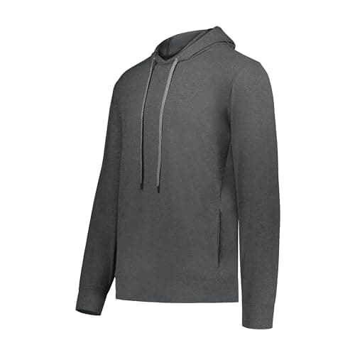 Holloway Men's Ventura Soft Knit Hoodie, Carbon Heather, 3X-Large - Image 1