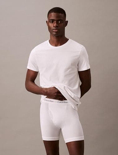 Calvin Klein Men's Cotton Classics 3-Pack Undershirts - Image 7