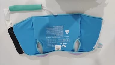 Pottwal Swim Vest for Kids - Swim Jacket for 1-2 Years (24-33LBS) - Buoyancy Aid Made of Neoprene & EPE - with Adjustable Crotch Strap - Purple - Image 8