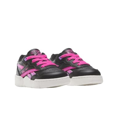 Reebok Unisex Kid's Barbie BB 4000 II Sneaker, Black/Black/Pink Paradise, Infant 7.5 - Image 2